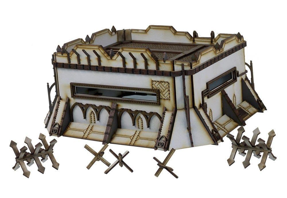 Warcradle scenics Omega Defence Line Set